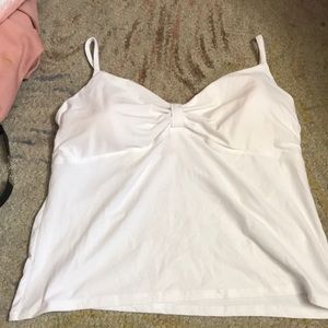 White tank top
